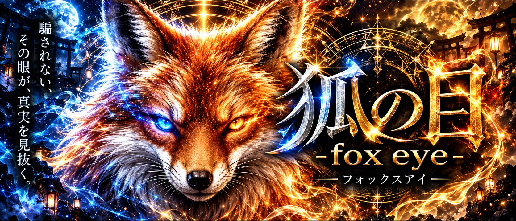 狐の目 -fox eye- キービジュアル